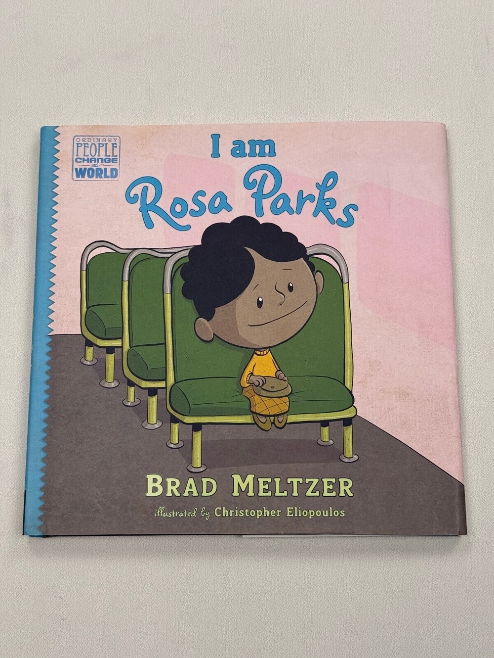 I Am Rosa Parks Book by Brad Meltzer Beige Vintage Iconic